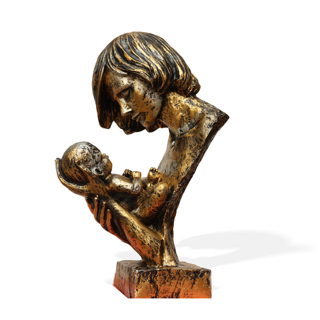 Mother and Child Sculpture