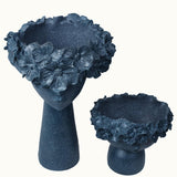 Abstract Floral Headpiece Sculpture Set - Decowiser