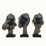 Abstract Gorilla Busts - Decowiser