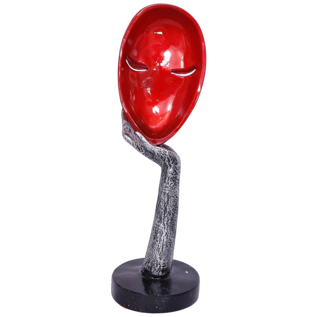 Abstract Red Sculptures - Decowiser