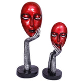 Abstract Red Sculptures - Decowiser