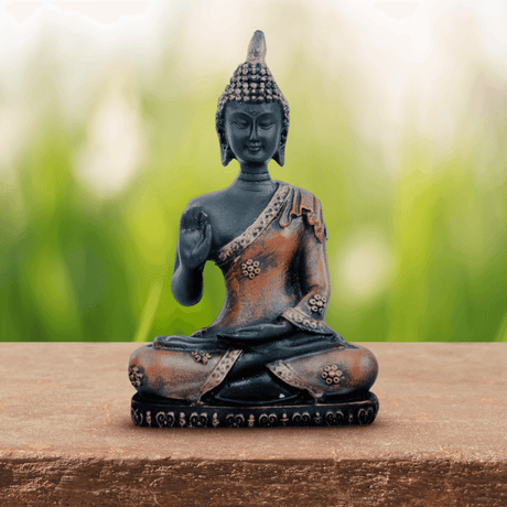 Antique-Style Buddha Statue - Decowiser