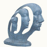 Celestial Faces Abstract Sculpture - Decowiser