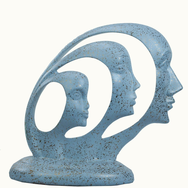 Celestial Faces Abstract Sculpture - Decowiser