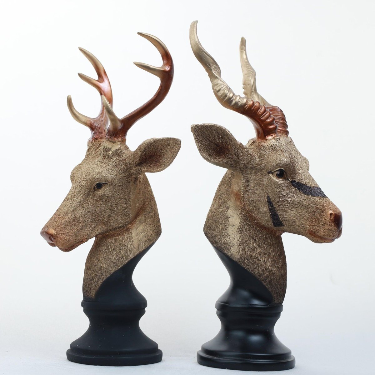 Decorative Deer Bust Set - Decowiser