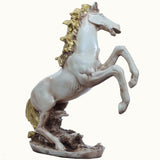 Golden Crest Horse Statue - Decowiser