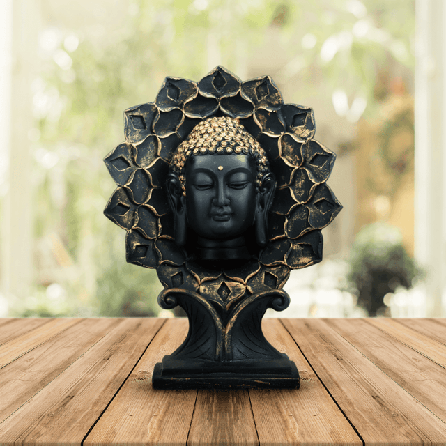 Golden Lotus Buddha Statue - Decowiser