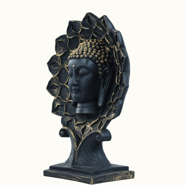 Golden Lotus Buddha Statue - Decowiser