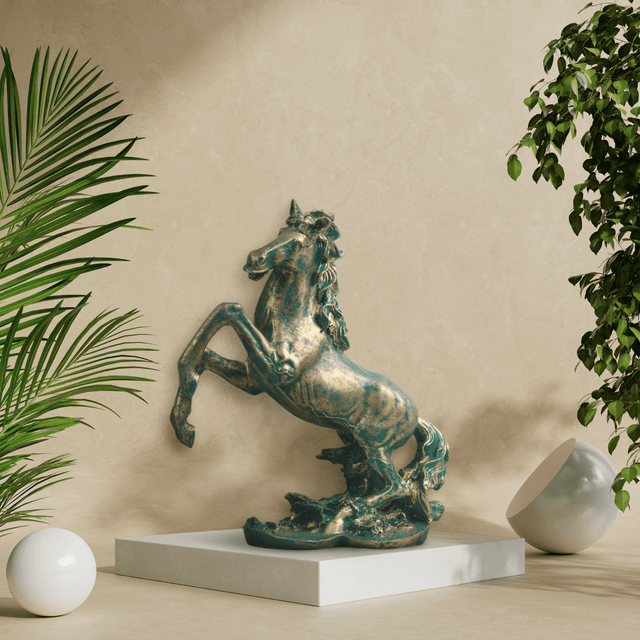 Green Horse Figurine - Decowiser