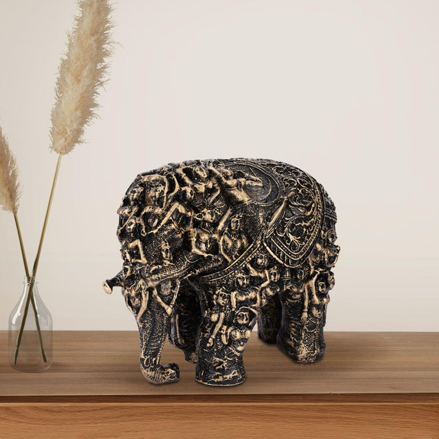 Indian Elephant Sculpture - Decowiser