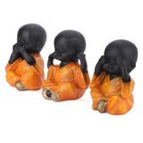 Three Wise Monks Decorative Figurines - Decowiser