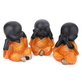 Three Wise Monks Decorative Figurines - Decowiser