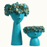 Vibrant Headpiece Sculpture Set - Decowiser